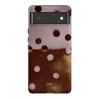 Rust Polka Dot Printed Phone Cases Google Pixel 6 / Armoured by Jasmine Dowling - The Dairy
