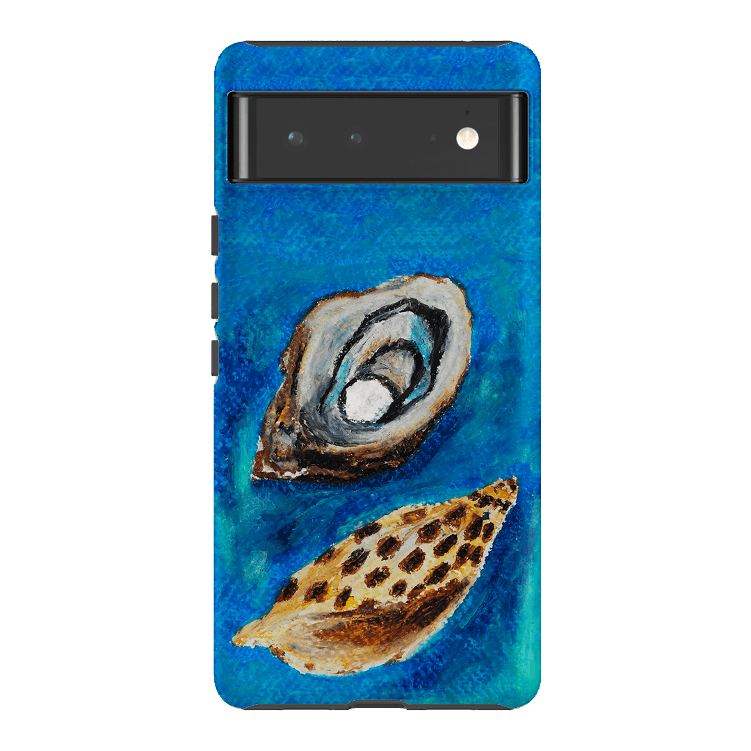 Sea Shells Printed Phone Cases Google Pixel 6 / Armoured by Lisa Hu - The Dairy
