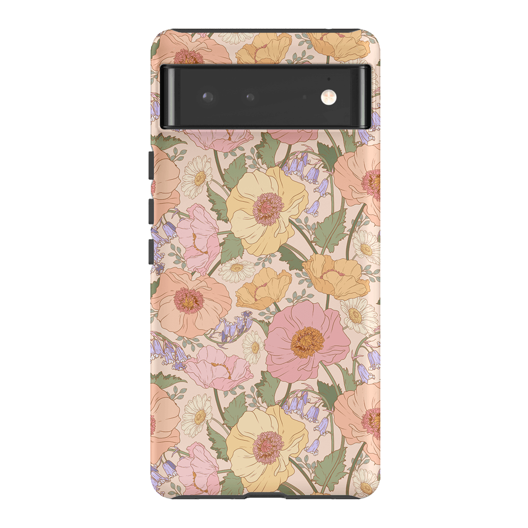 Spring Poppy Printed Phone Cases Google Pixel 6 / Armoured by Kasiags Art - The Dairy