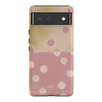 Strawberry Polka Dot Printed Phone Cases Google Pixel 6 / Armoured by Jasmine Dowling - The Dairy