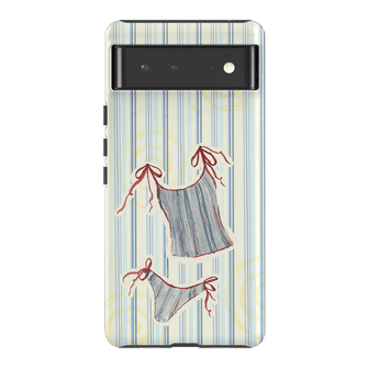 Stripe Tankini Printed Phone Cases Google Pixel 6 / Armoured by Kayla Carr - The Dairy