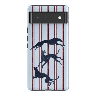 Stripey Hounds Printed Phone Cases Google Pixel 6 / Armoured by Lisa Hu - The Dairy