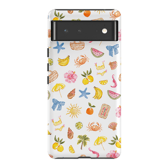 Summer Icons Printed Phone Cases Google Pixel 6 / Armoured by Cass Deller - The Dairy