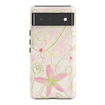 Swirl Pink Printed Phone Cases Google Pixel 6 / Armoured by Kayla Carr - The Dairy