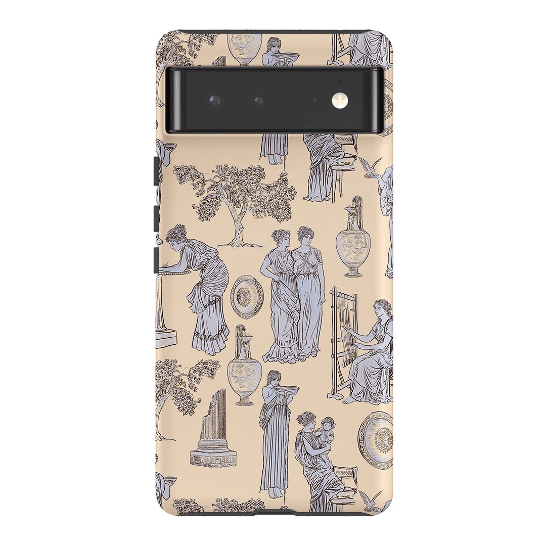 Symposium Alabaster Printed Phone Cases Google Pixel 6 / Armoured by Veronica Tucker - The Dairy