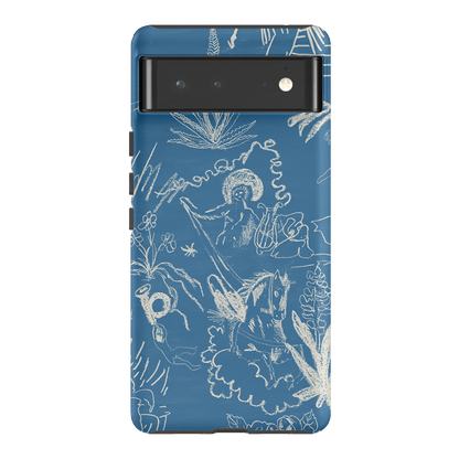 Temple Del Sol Printed Phone Cases Google Pixel 6 / Armoured by Desmond & Dempsey - The Dairy