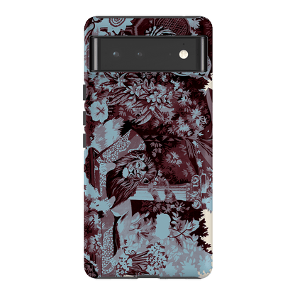 Tippi Blue Printed Phone Cases Google Pixel 6 / Armoured by Desmond & Dempsey - The Dairy