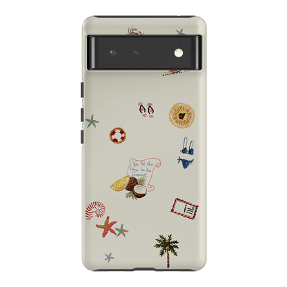 Vacay All Day Cream Printed Phone Cases by Antipodean - The Dairy