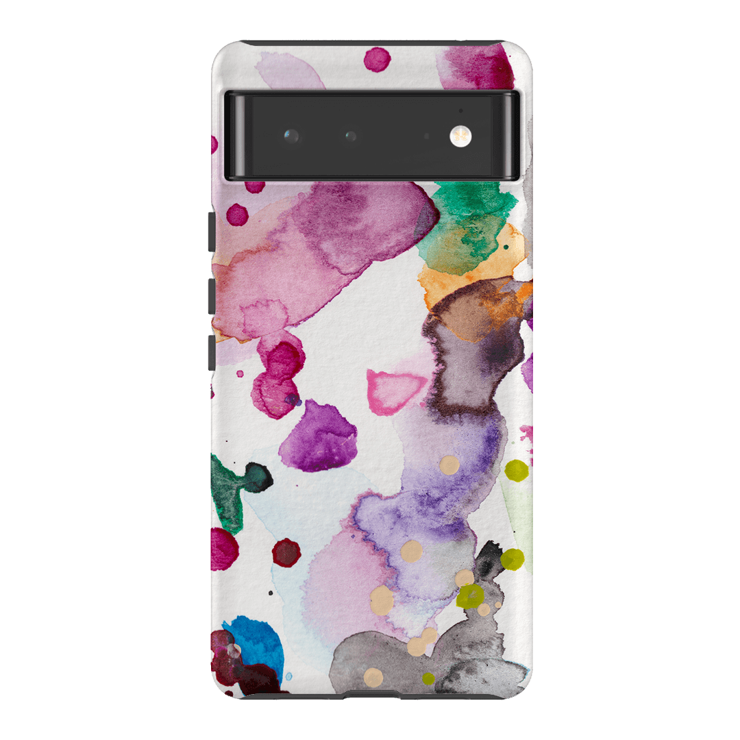 Watercolour Palette Printed Phone Cases Google Pixel 6 / Armoured by The Dairy - The Dairy