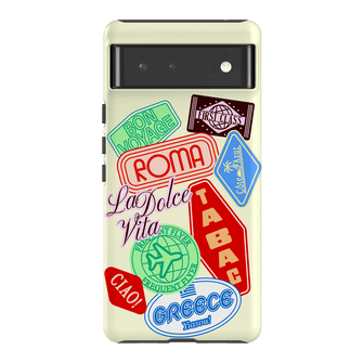 Well Travelled Printed Phone Cases Google Pixel 6 / Armoured by The Dairy - The Dairy