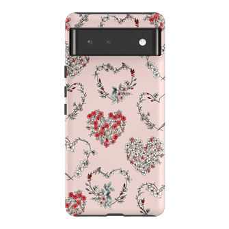 Wild Heart Wreath Printed Phone Cases Google Pixel 6 / Armoured by Typoflora - The Dairy
