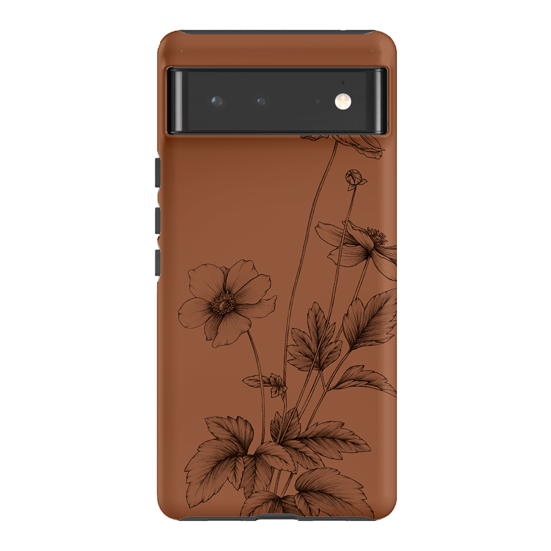 Windflowers Study Printed Phone Cases Google Pixel 6 / Armoured by Typoflora - The Dairy