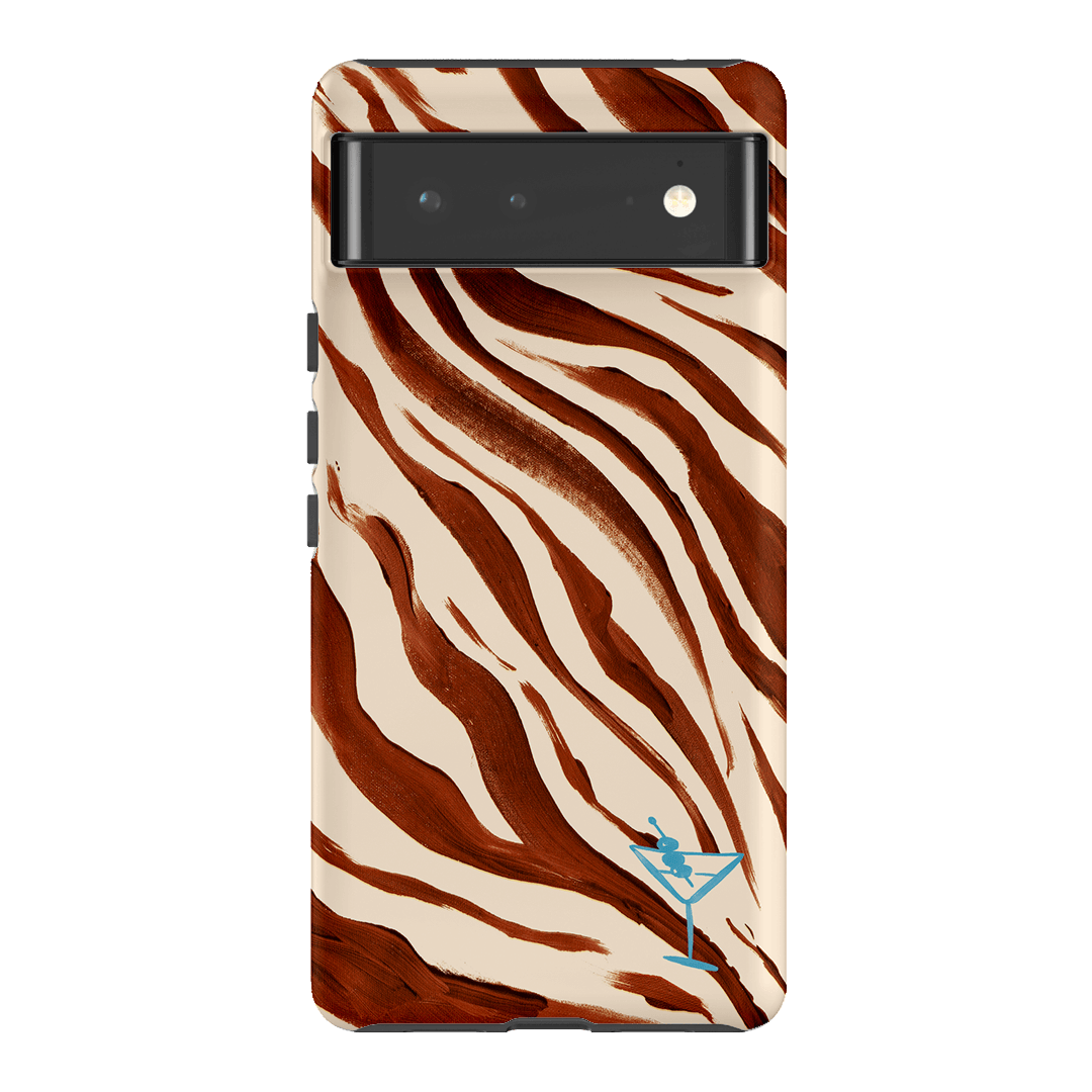 Zebra Tini Printed Phone Cases Google Pixel 6 / Armoured by Charlie Taylor - The Dairy