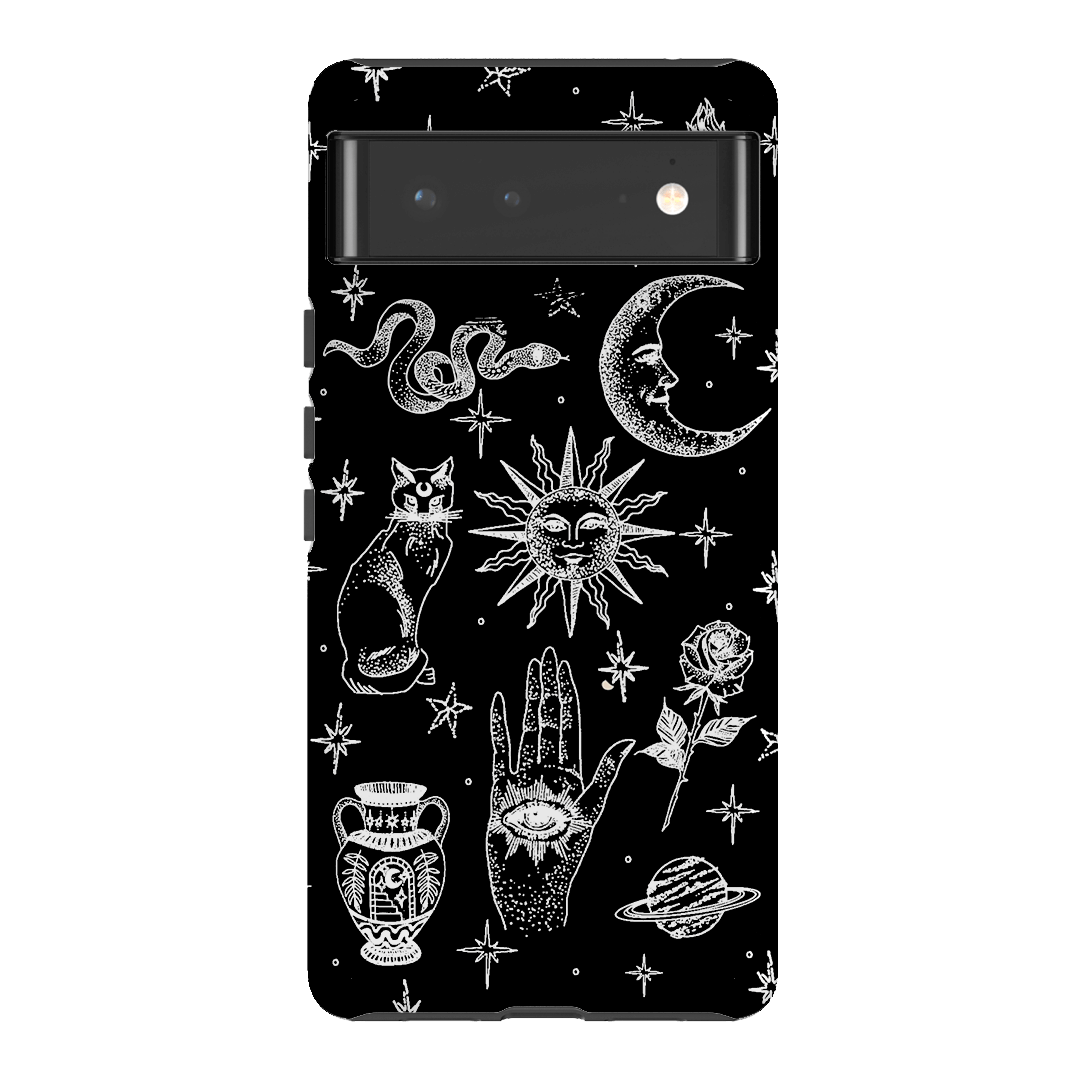 Astro Flash Monochrome Printed Phone Cases Google Pixel 6 / Armoured by Veronica Tucker - The Dairy