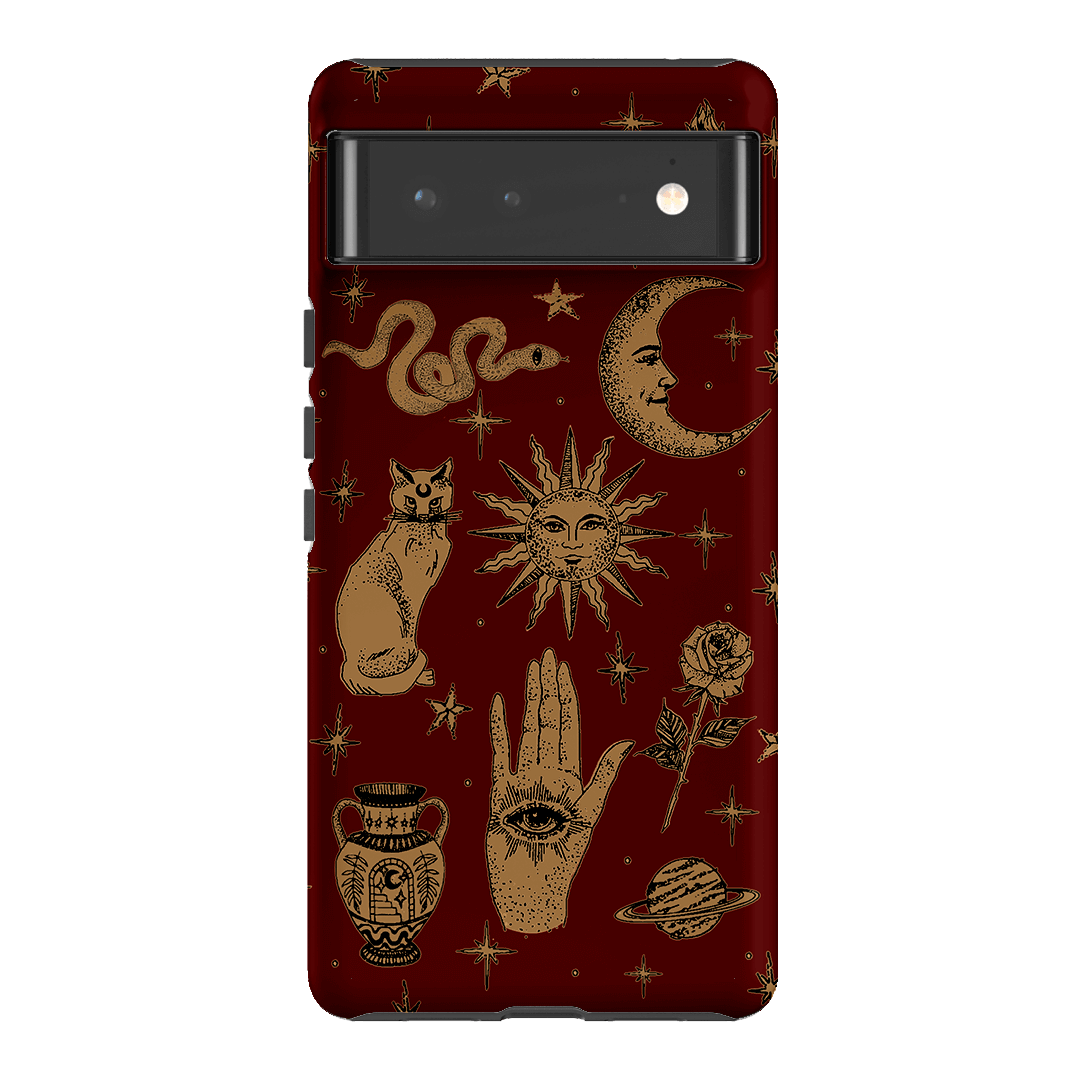 Astro Flash Red Printed Phone Cases Google Pixel 6 / Armoured by Veronica Tucker - The Dairy