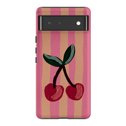Cherry On Top Printed Phone Cases Google Pixel 6 / Armoured by Amy Gibbs - The Dairy