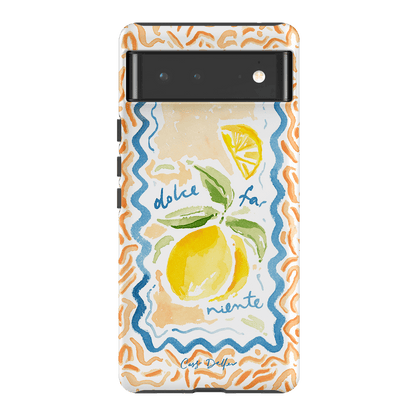 Dolce Far Niente Printed Phone Cases Google Pixel 6 / Armoured by Cass Deller - The Dairy