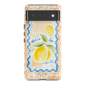 Dolce Far Niente Printed Phone Cases Google Pixel 6 / Armoured by Cass Deller - The Dairy