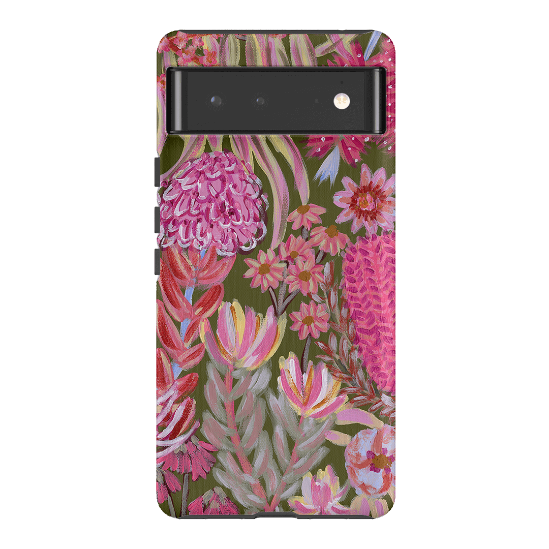 Floral Island Printed Phone Cases Google Pixel 6 / Armoured by Amy Gibbs - The Dairy