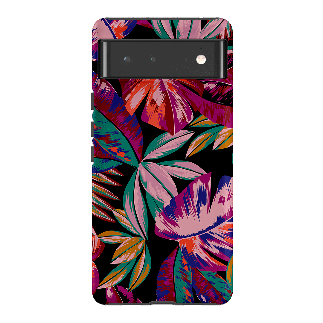 Midnight Palm Printed Phone Cases Google Pixel 6 / Armoured by Charlie Taylor - The Dairy