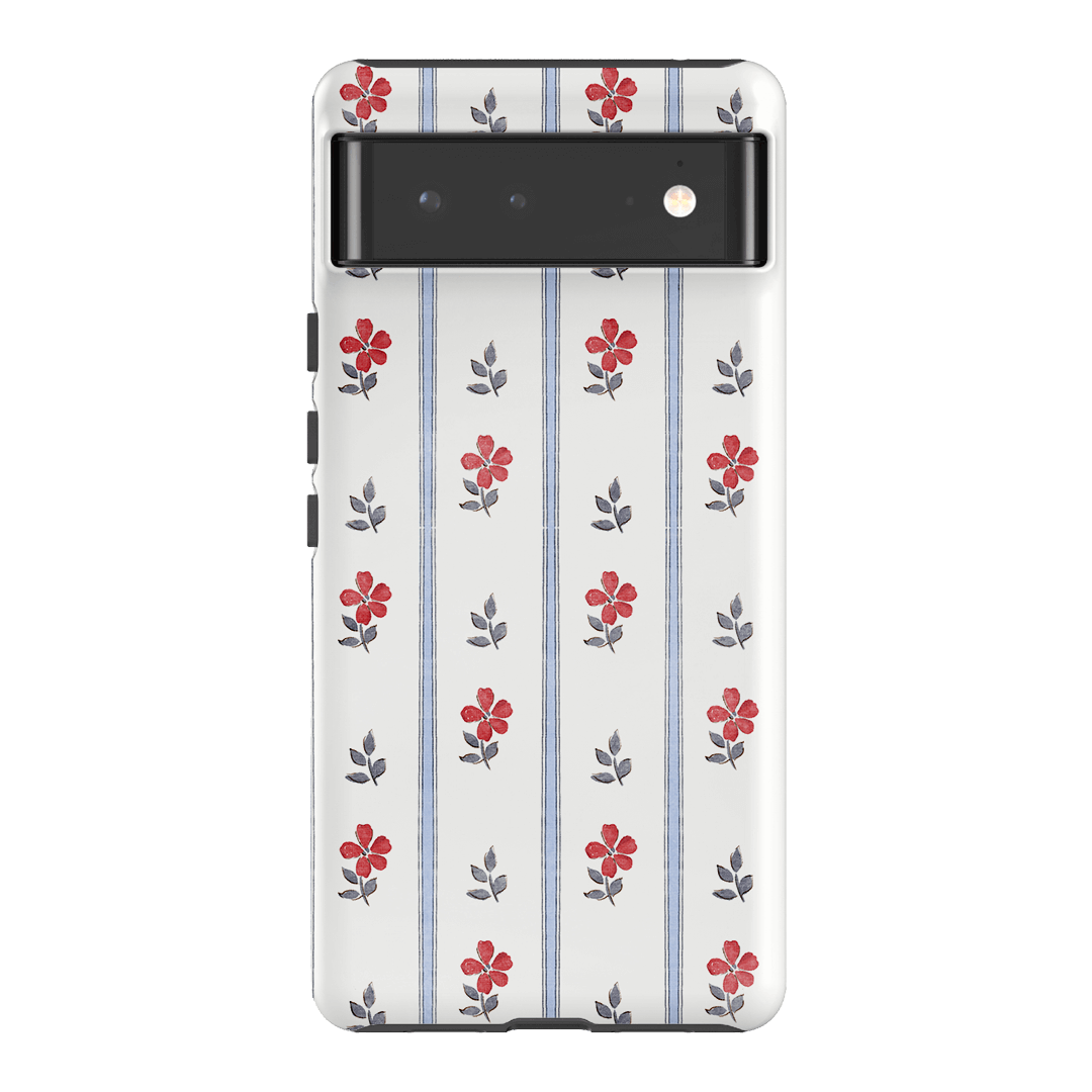 Olivia Stripe Printed Phone Cases Google Pixel 6 / Armoured by Oak Meadow - The Dairy