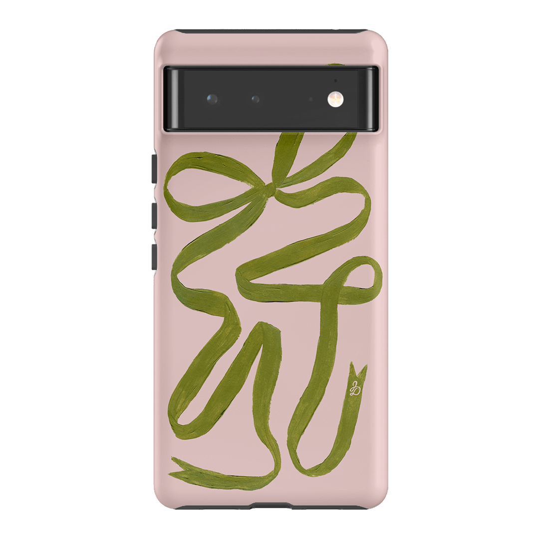 Garden Ribbon Printed Phone Cases Google Pixel 6 / Armoured by Jasmine Dowling - The Dairy