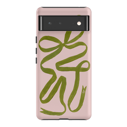 Garden Ribbon Printed Phone Cases Google Pixel 6 / Armoured by Jasmine Dowling - The Dairy