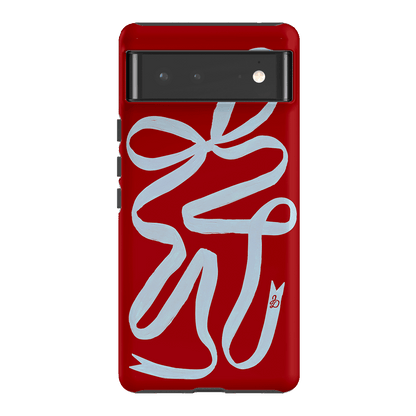 Cottage Ribbon Printed Phone Cases Google Pixel 6 / Armoured by Jasmine Dowling - The Dairy