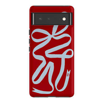 Cottage Ribbon Printed Phone Cases Google Pixel 6 / Armoured by Jasmine Dowling - The Dairy