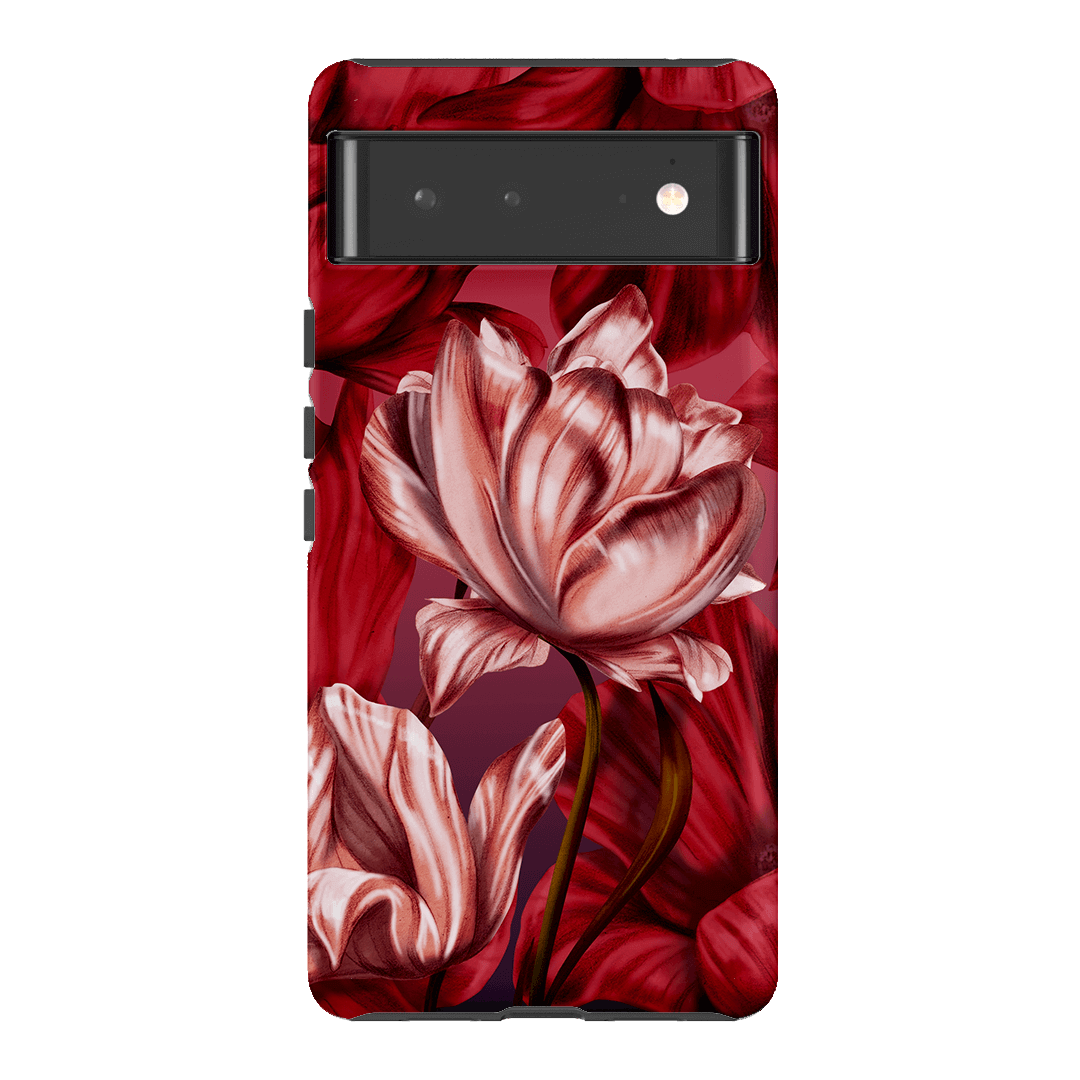 Tulip Season Printed Phone Cases Google Pixel 6 / Armoured by Kelly Thompson - The Dairy