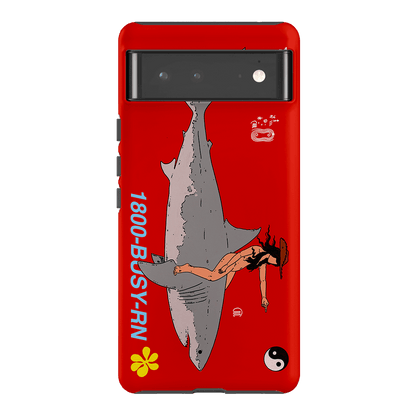 1800-Busy Rn in Red Printed Phone Cases Google Pixel 6 Pro / Armoured by Easty Beasty - The Dairy