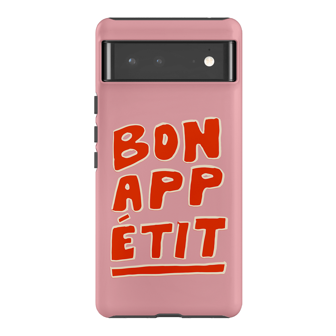 Bon Appetit Pink Printed Phone Cases Google Pixel 6 Pro / Armoured by The Dairy - The Dairy