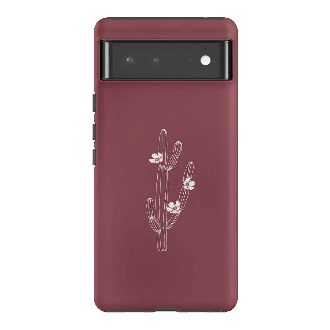 Cactus Flower Printed Phone Cases Google Pixel 6 Pro / Armoured by Typoflora - The Dairy