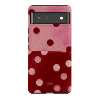 Cherry Polka Dot Printed Phone Cases Google Pixel 6 Pro / Armoured by Jasmine Dowling - The Dairy