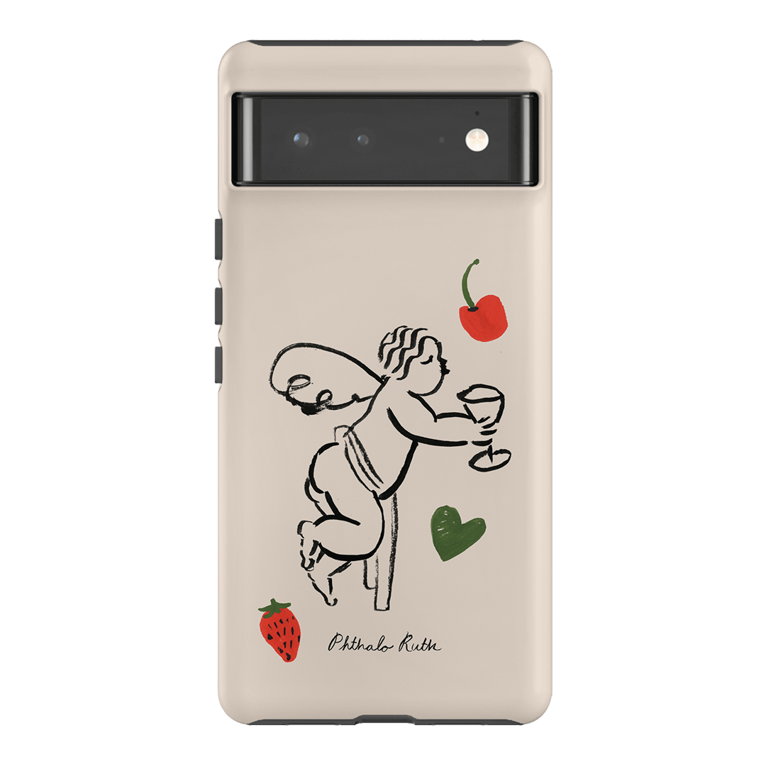 Cherub Printed Phone Cases Google Pixel 6 Pro / Armoured by Phthalo Ruth - The Dairy