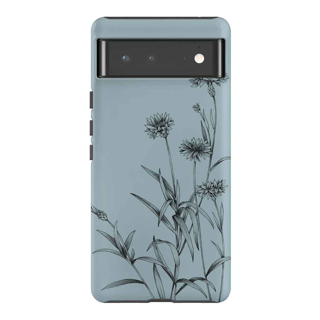 Cornflowers Study Printed Phone Cases Google Pixel 6 Pro / Armoured by Typoflora - The Dairy