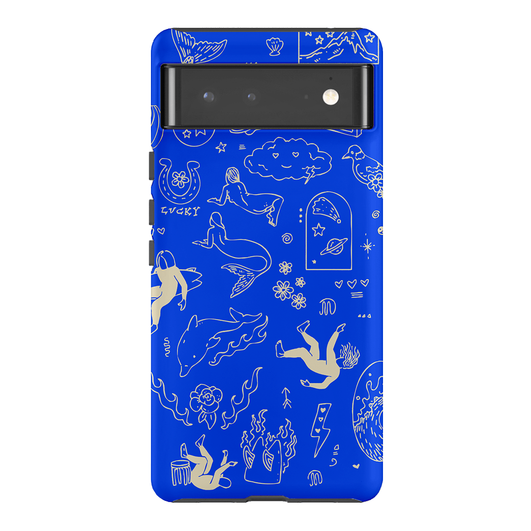 Easty Flash Blue Printed Phone Cases Google Pixel 6 Pro / Armoured by Easty Beasty - The Dairy