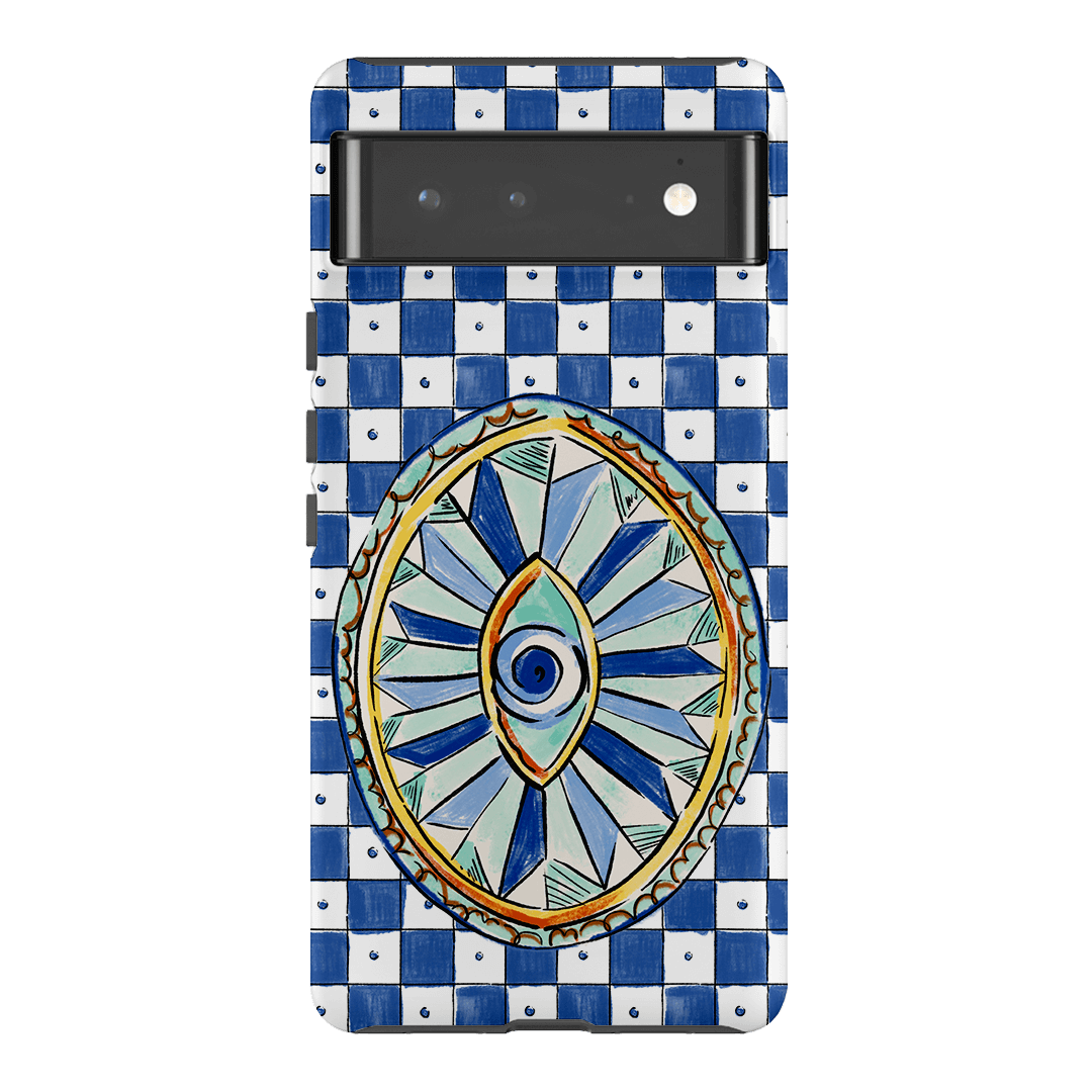 Evil Eye Printed Phone Cases Google Pixel 6 Pro / Armoured by Fenton & Fenton - The Dairy