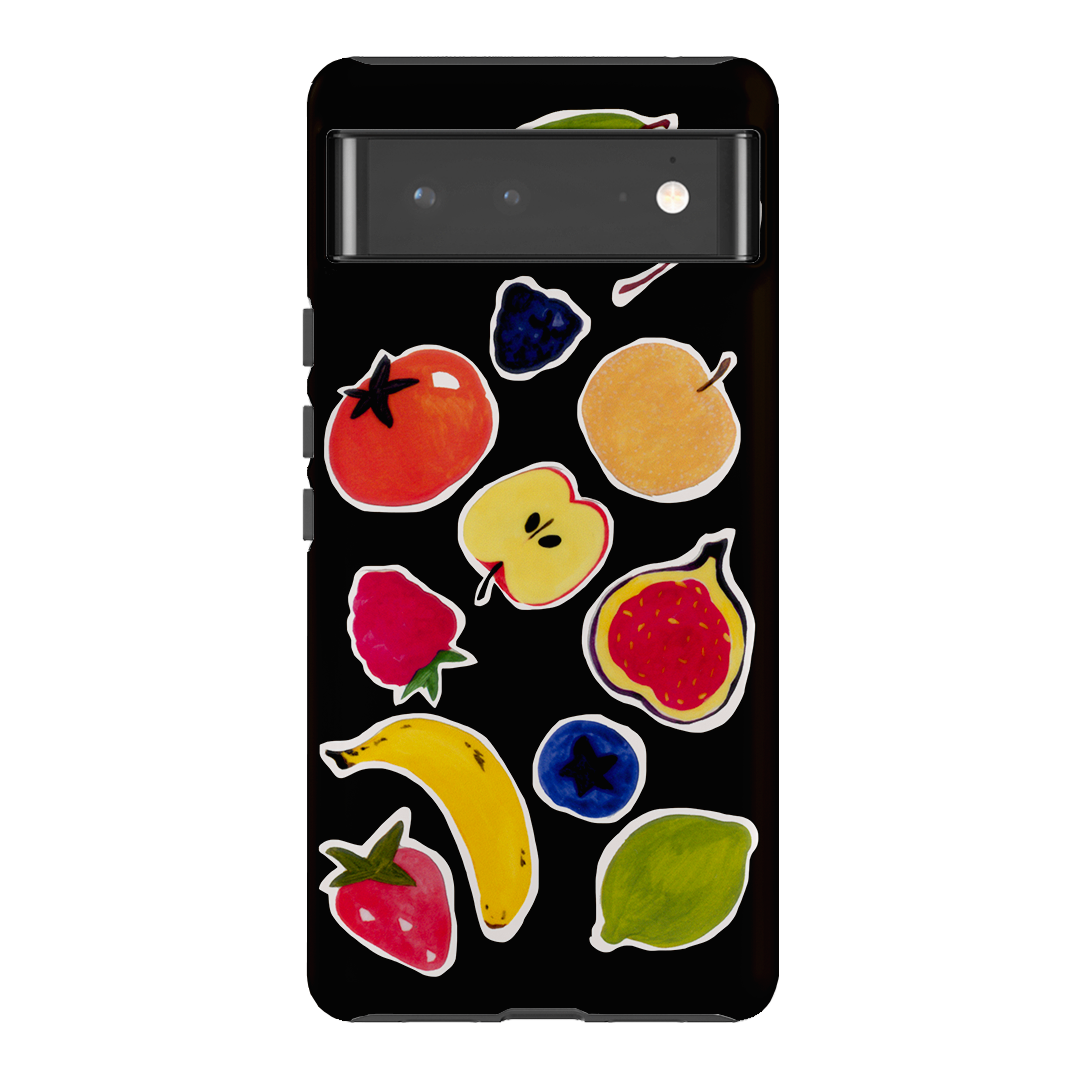 Fruit Stickers Printed Phone Cases Google Pixel 6 Pro / Armoured by Studio Bon - The Dairy