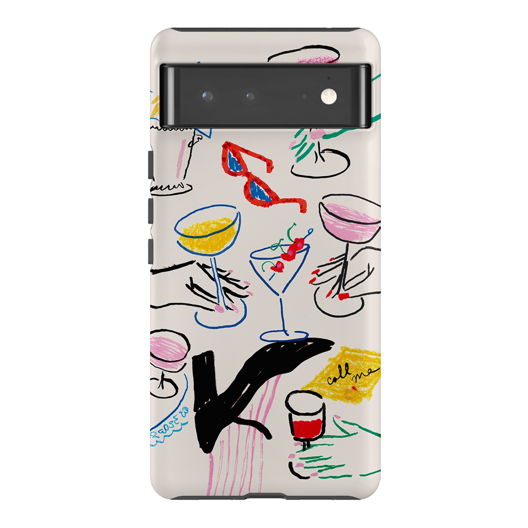Girls Night Out Printed Phone Cases Google Pixel 6 Pro / Armoured by Phthalo Ruth - The Dairy