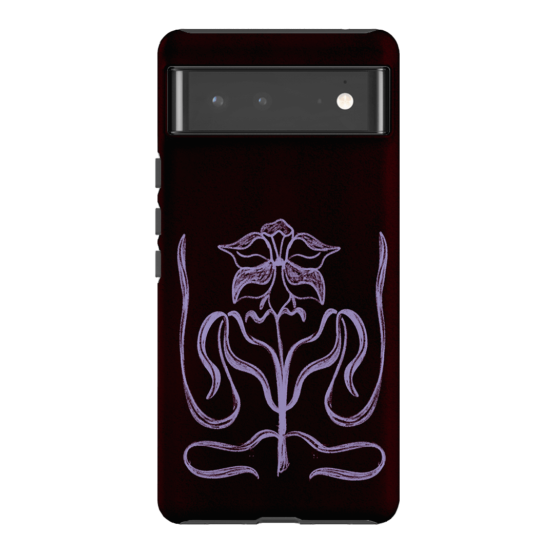 Growth Burgundy Printed Phone Cases by The Dairy - The Dairy