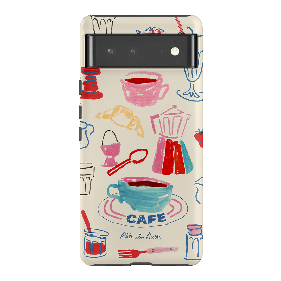 Home Cafe Printed Phone Cases Google Pixel 6 Pro / Armoured by Phthalo Ruth - The Dairy