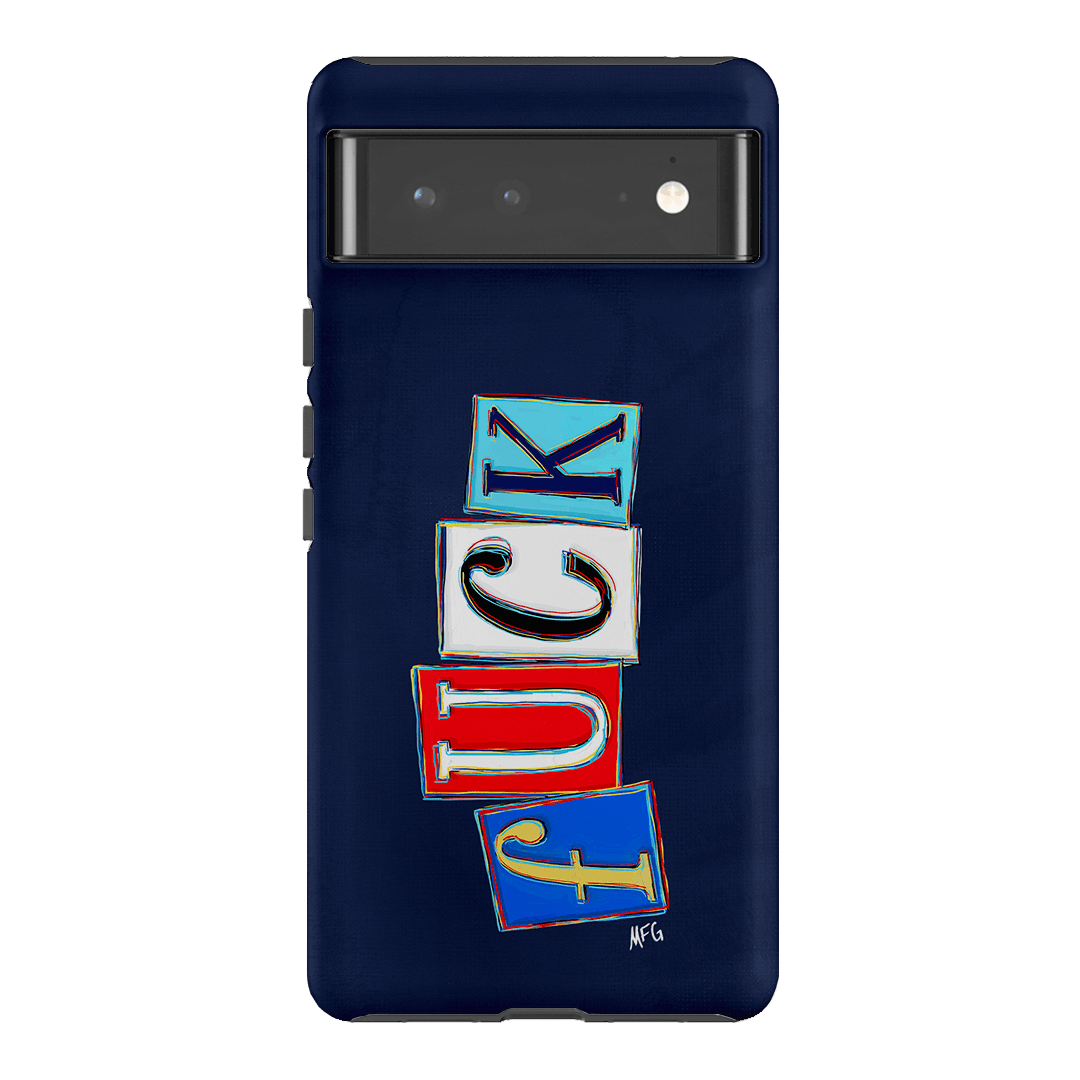Lil Fcks Blue Printed Phone Cases Google Pixel 6 Pro / Armoured by Margarbs Art - The Dairy