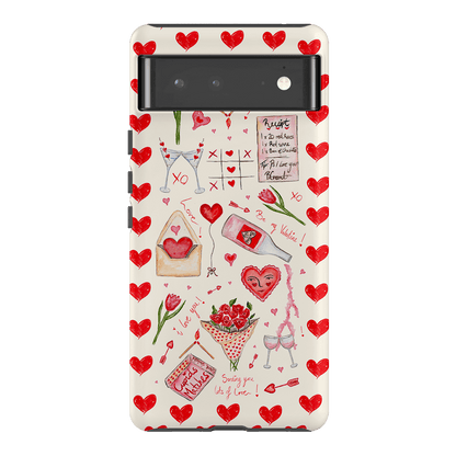 Love Note Printed Phone Cases Google Pixel 6 Pro / Armoured by BG. Studio - The Dairy