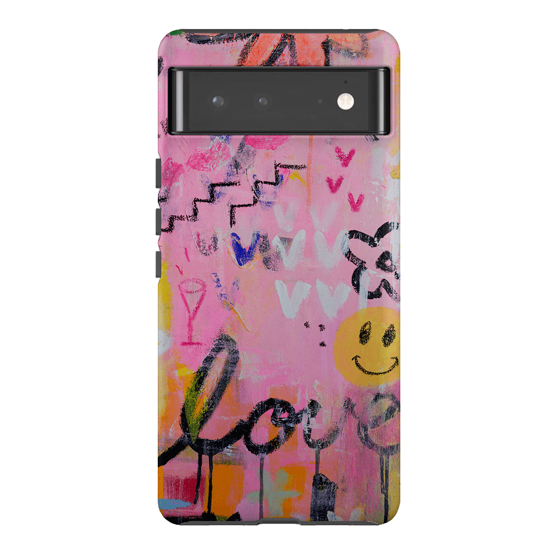 Love Smiles Printed Phone Cases Google Pixel 6 Pro / Armoured by Jackie Green - The Dairy