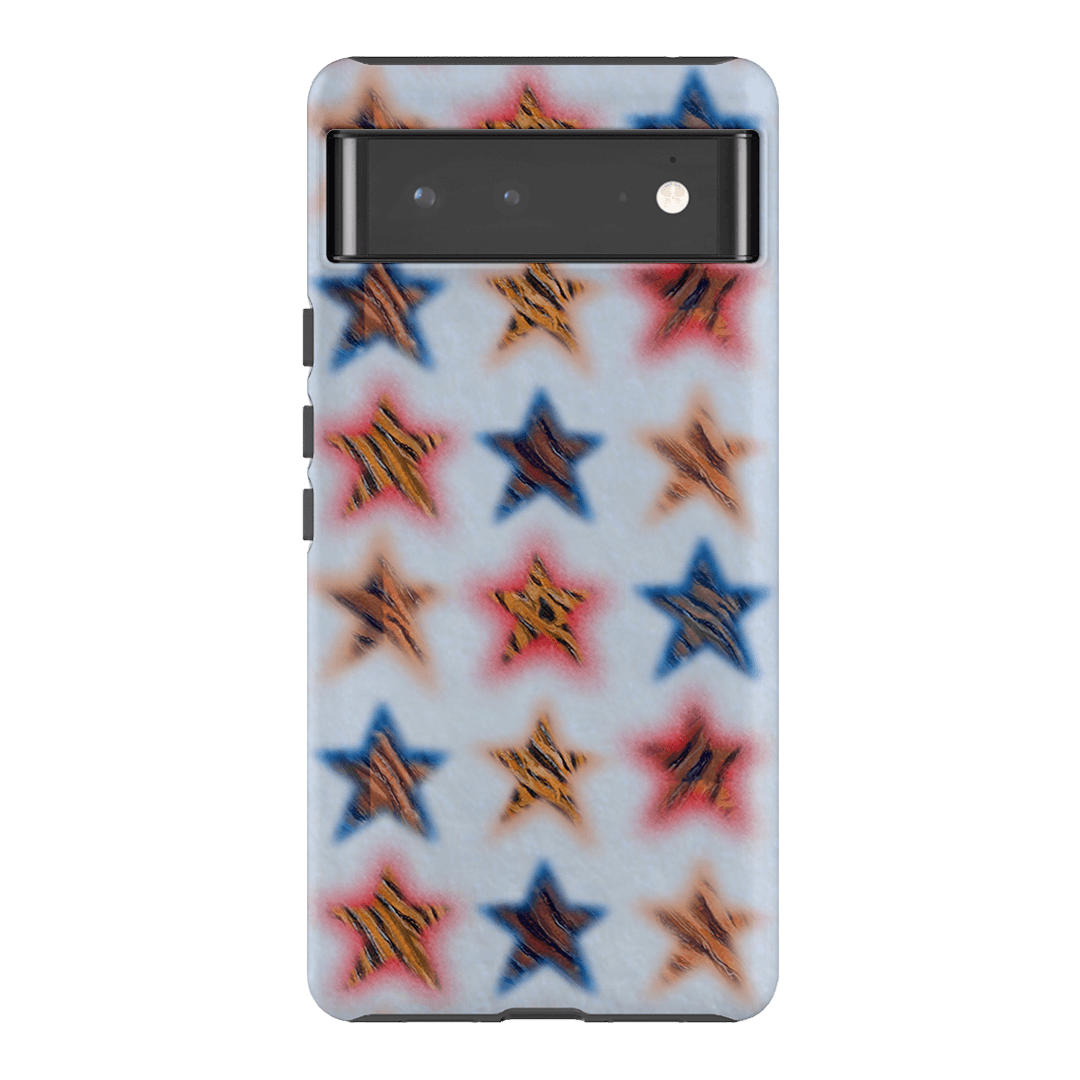 Lucky Stars Tiger Printed Phone Cases Google Pixel 6 Pro / Armoured by BG. Studio - The Dairy