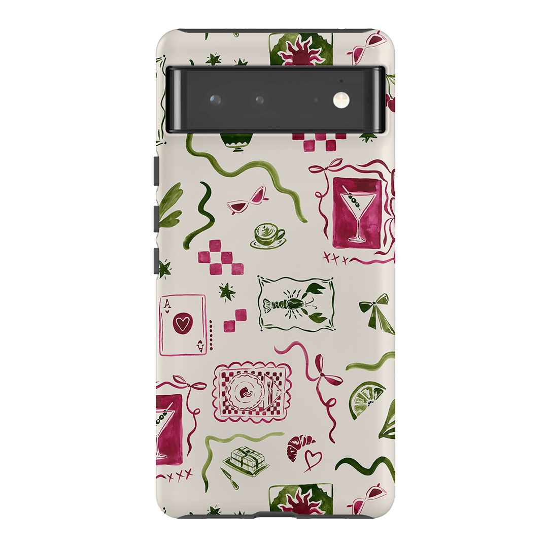 Martini Gal Printed Phone Cases Google Pixel 6 Pro / Armoured by Charlie Taylor - The Dairy