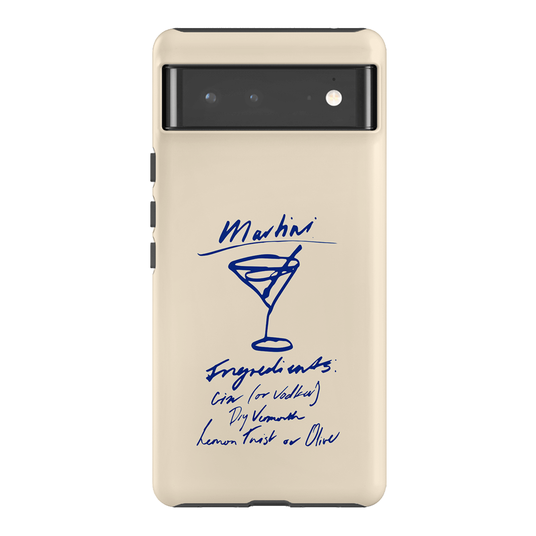 Martini Mood Cream Printed Phone Cases Google Pixel 6 Pro / Armoured by The Dairy - The Dairy