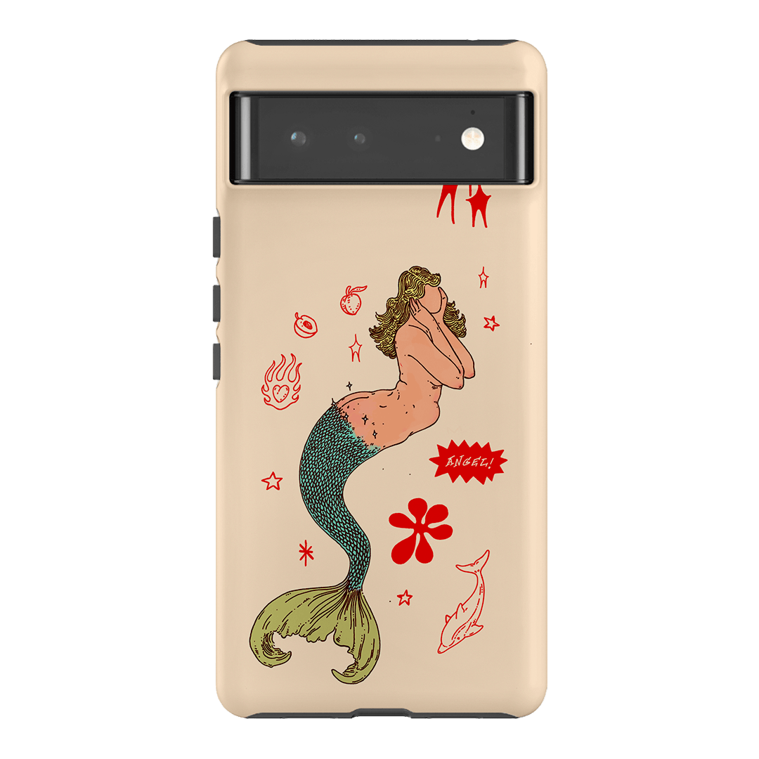 Mimi Cream Printed Phone Cases Google Pixel 6 Pro / Armoured by Easty Beasty - The Dairy
