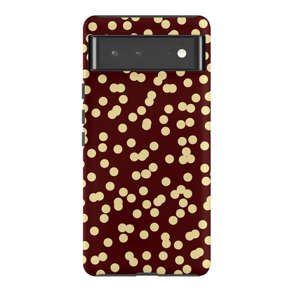 Mini Confetti Burgundy Butter Printed Phone Cases Google Pixel 6 Pro / Armoured by Veronica Tucker - The Dairy